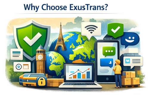 Bezpieczna cyfrowa platforma transportowa z funkcją śledzenia, komunikacji i sprawdzonymi funkcjami logistycznymi